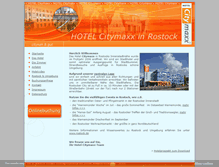Tablet Screenshot of hotel-citymaxx.de